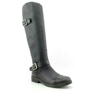Lucky Brand Black Riding Boots Size 6.5