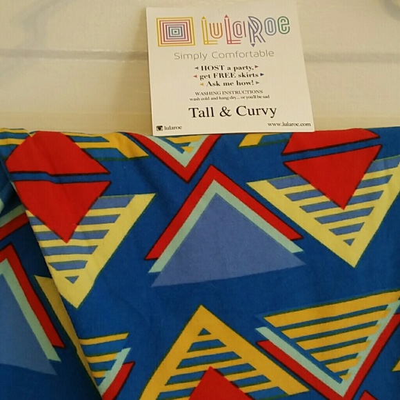 LulaRoe TC *Unicorn* BNWT multi-colored leggings - Picture 2 of 2