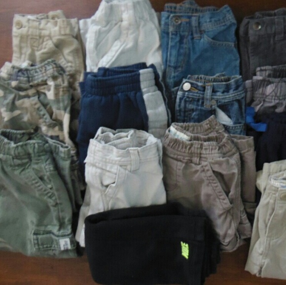 ~(21) Pairs of Boy's 18M Pants-Great Brands~
