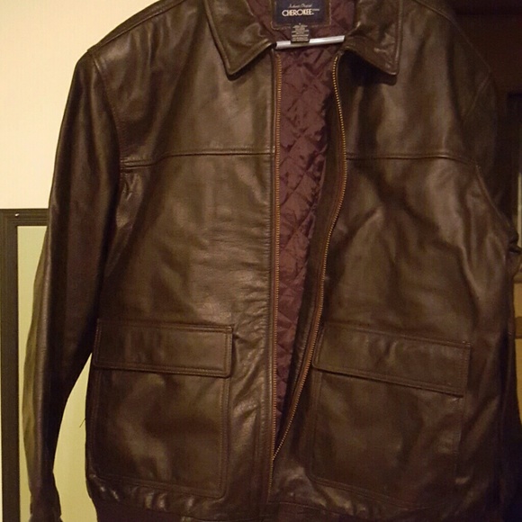 Genuine leather jacket