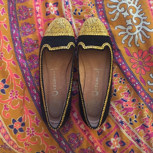 Jeffrey Campbell studded flats