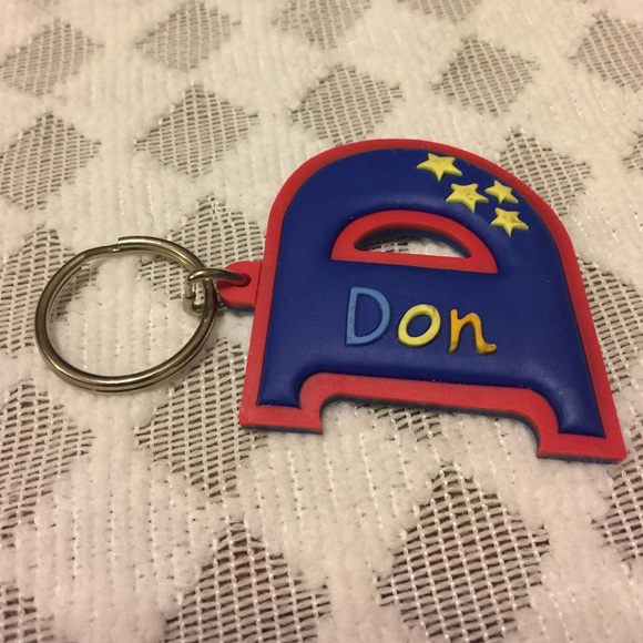 Find your Name Silicone Keychain