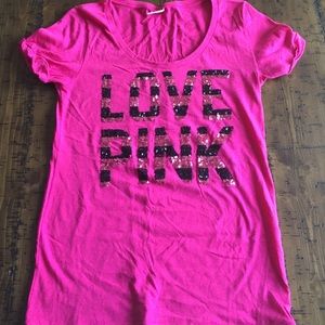 PINK Victoria's Secret sequin top