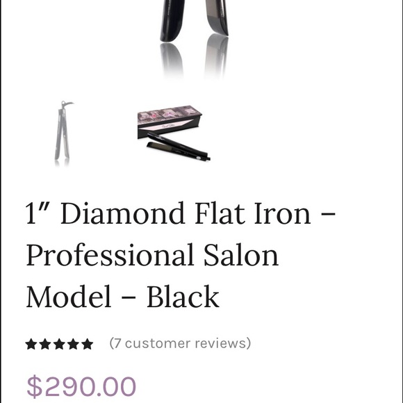 Brilliance New York Diamond flat iron