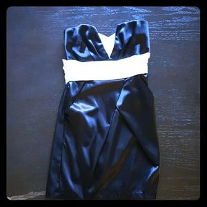 Charlotte Russe Strapless Satin Dress