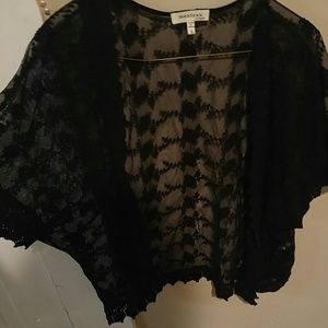 Romantic lace coverup