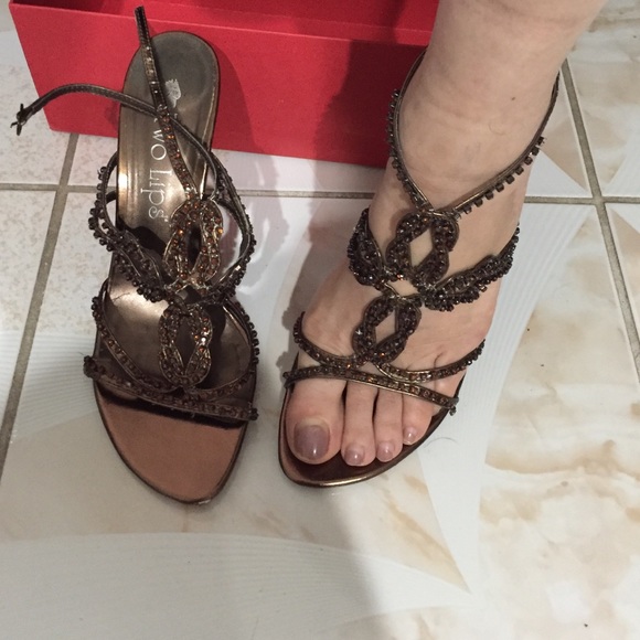 Rhinestone Heels - Picture 1 of 4