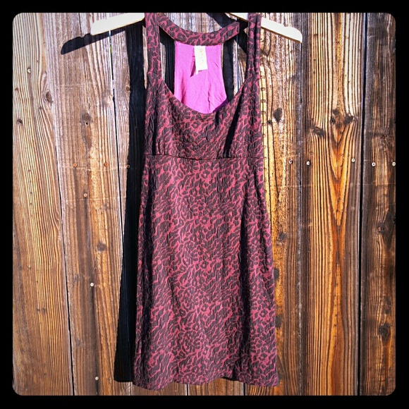 Free People Leopard Print Dress