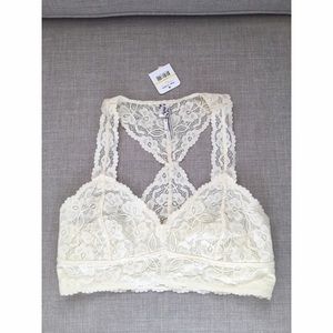 Free people lace racerback bralette