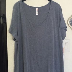 LuLaRoe Classic T Top - 2XL - Blue - Brand New