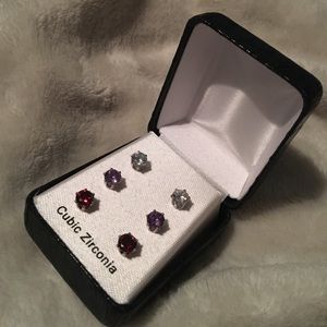 NWOT Set Of 3 Earrings