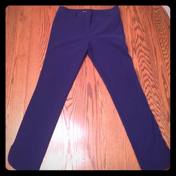 Elizabeth and James dark purple crop pants