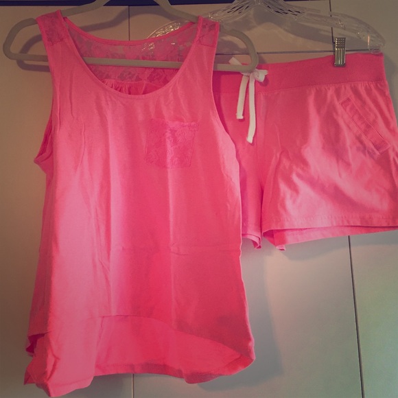 Cotton and Lace PJ Set