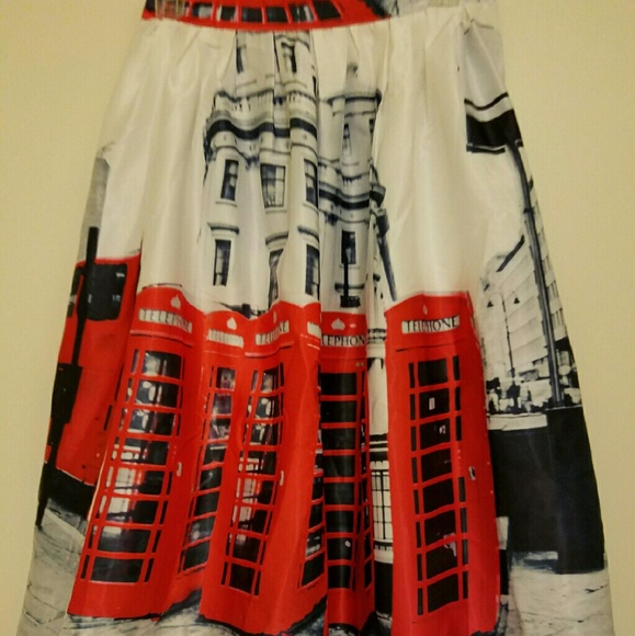 Silk London skirt