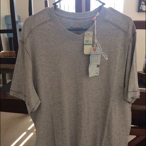 Tommy Bahama Cohen V Neck - Light Heather Grey NWT