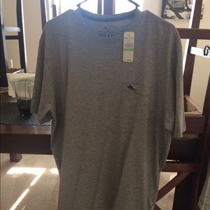 Tommy Bahama New Bali Sky Tee - Heather Grey NWT