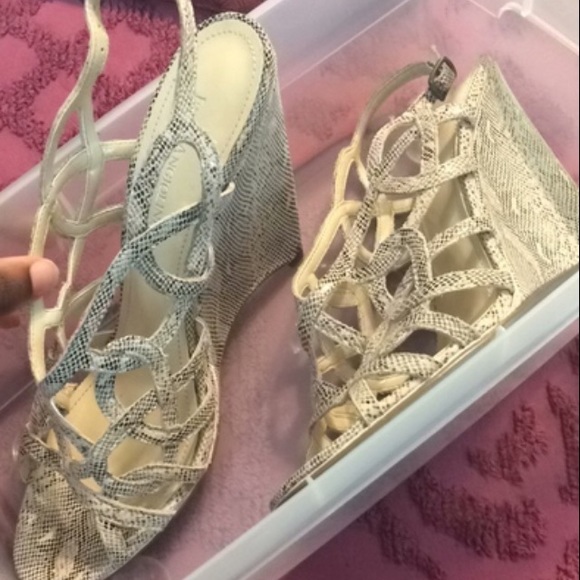 Enzo Angiolini wedge heels