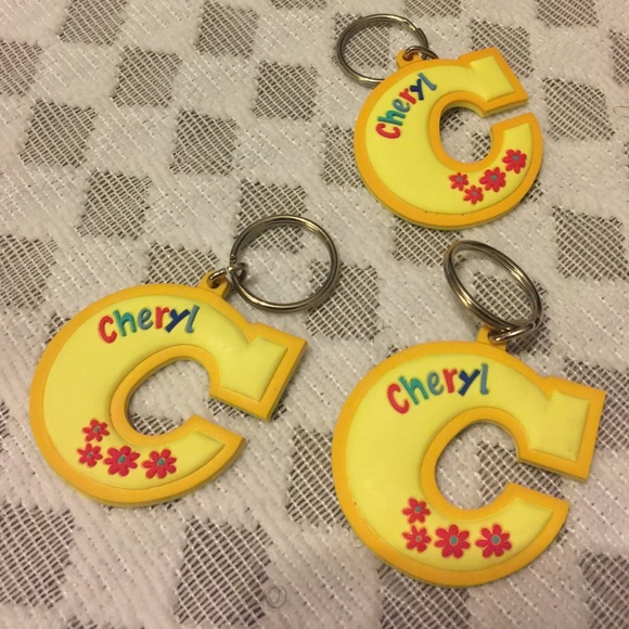 Find your Name Silicone Keychains