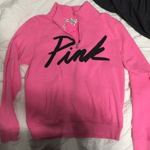 Victoria's Secret Pink quarter zip