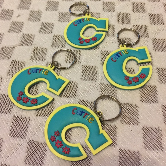 Find your Name Silicone Keychain
