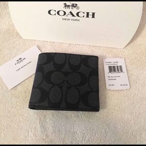 Men's Coach Wallet (NWT)