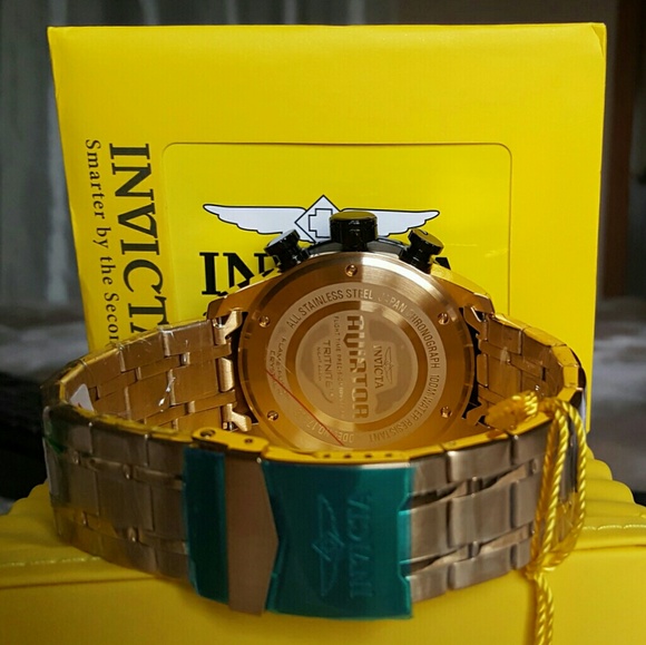 Big sale,, $1,000 Invicta 18k gold watch - Picture 3 of 5