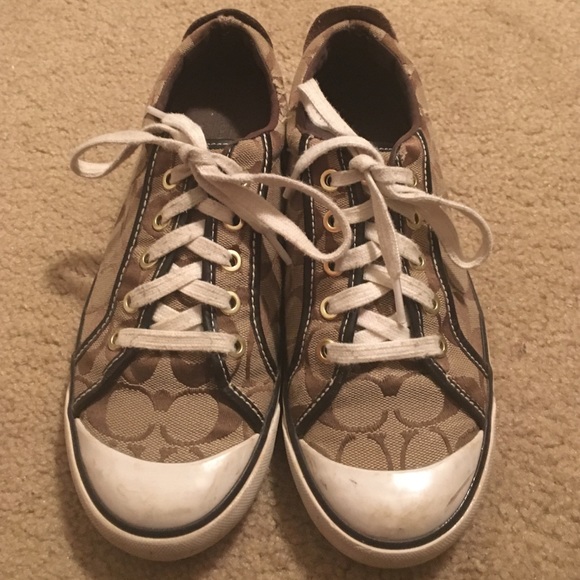Coach Sneakers (Brown) - Picture 1 of 1