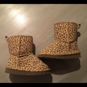 Baby Gap Leopard Boots, Never Worn