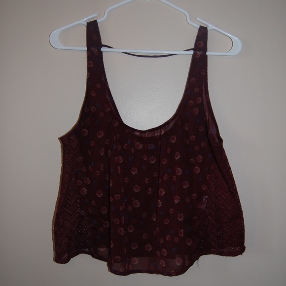 Sheer Floral Summer Tank