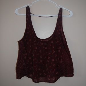 Sheer Floral Summer Tank