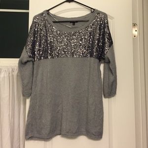 3/4 sweater grey