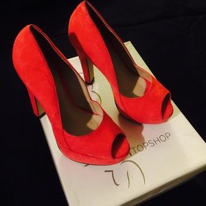 Topshop Peep Toe