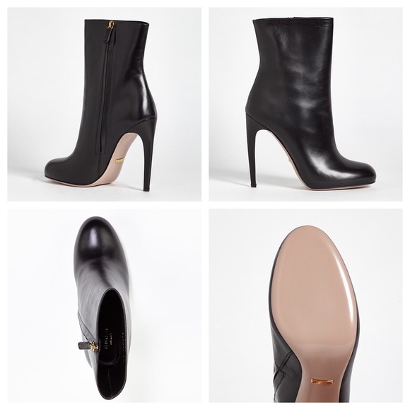💥SOLD💥 HP 🎉 Gucci Leather Booties - Picture 2 of 6