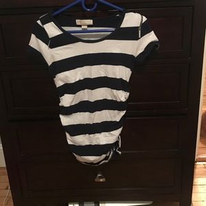 Blue and white Michael Kors shirt