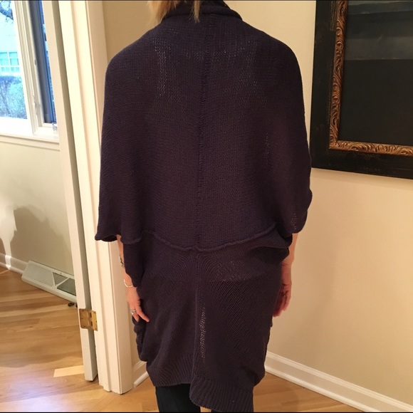 Calypso St. Barth long knit open cardigan sweater - Picture 2 of 3
