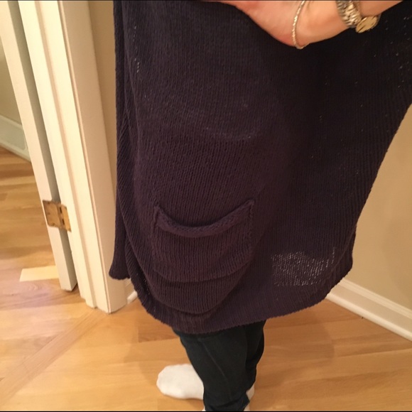 Calypso St. Barth long knit open cardigan sweater - Picture 3 of 3