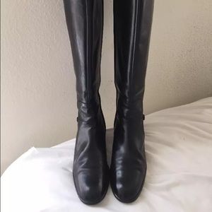Salvatore Ferragamo Tall Leather Boots