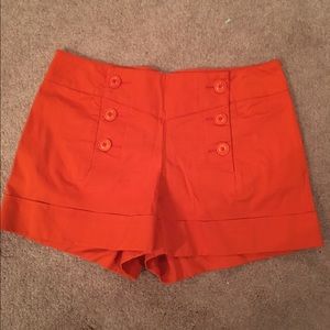 Trina Turk Orange Shorts