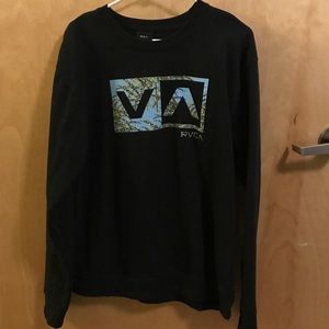 Medium rvca black sweater