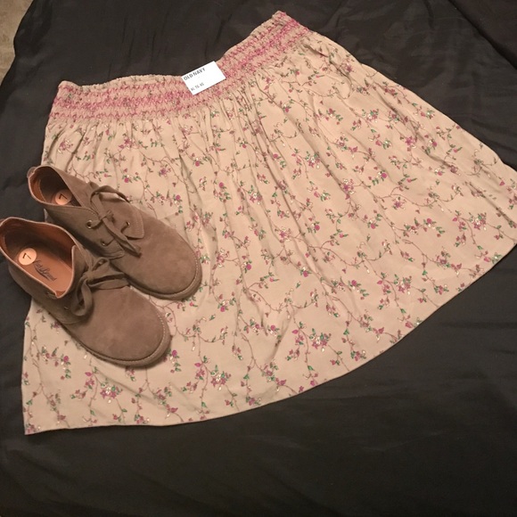 NWT Floral Skater Skirt