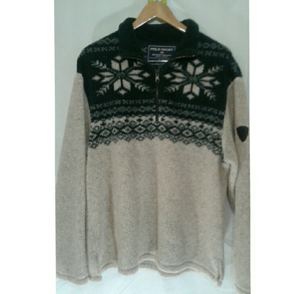 Vintage Polo Sport Sportsman Fleece Pullover - Picture 1 of 4