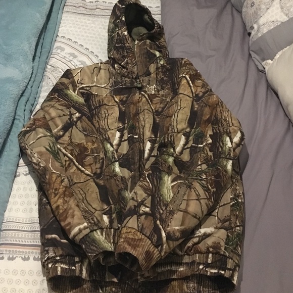 Gander mountain size youth xl camo jacket