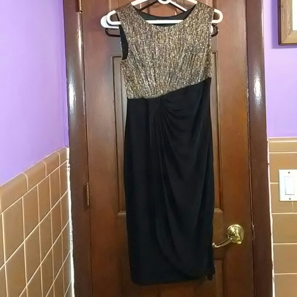 Black and gold dress - Picture 1 of 4