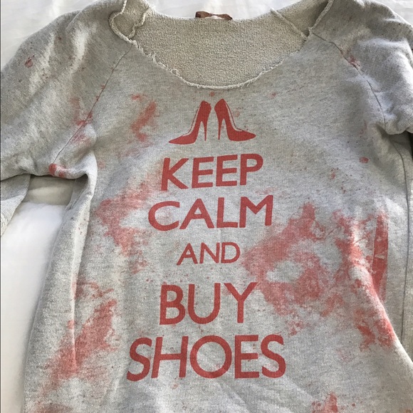 🎉SALE Made in Italy "Keep Calm" sweatshirt