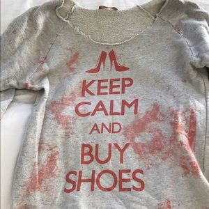 🎉SALE Made in Italy "Keep Calm" sweatshirt