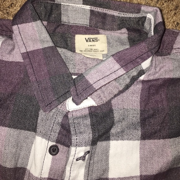 vans mens flannel