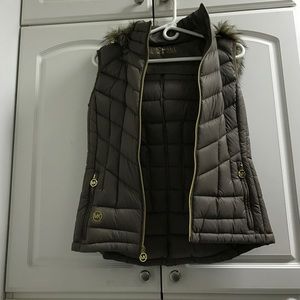 Michael Kors hooded vest