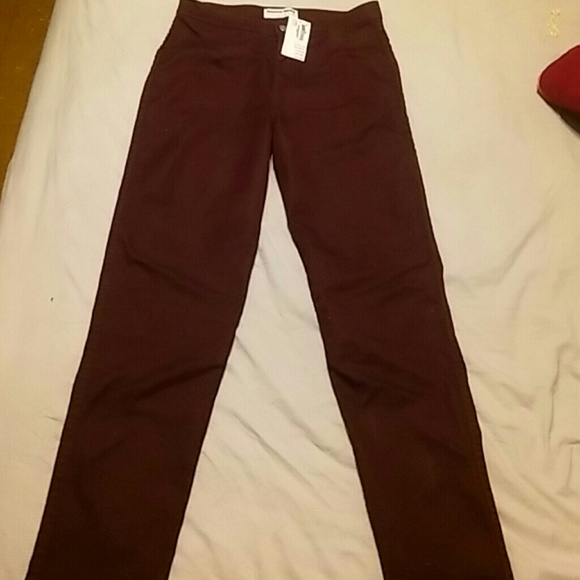 High waisted skinny stretch jeans