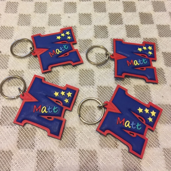 Find your Name Silicone Keychains.