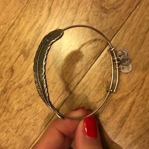 Alex and Ani Feather Bracelet